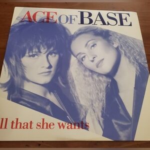 Ace Of Base All That She Wants , Vinyl Record, Single, 1992-93,Mega Record